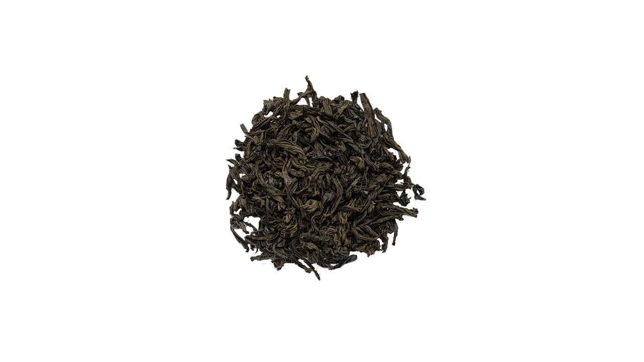 Thé aux feuilles noires de Ceylan Lakpura à région unique Ruhuna OP1 (100 g)