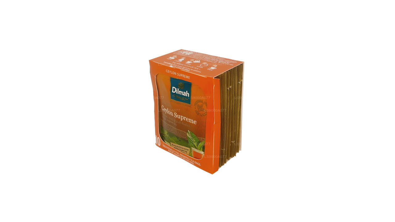 Dilmah Ceylon Supreme 10 sachets de thé (20 g)