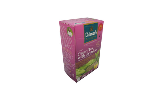Thé vert de Ceylan au jasmin Dilmah (40g) 20 sachets